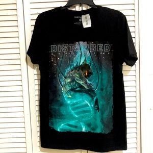 Disturbed “Evolution” size small men’s Rock Tshirt